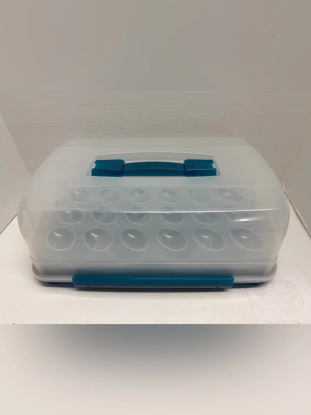 LocknLock 9x13 Cake Carrier w/ Deviled Egg & Cupcake Inserts (5 Colors Avail.)